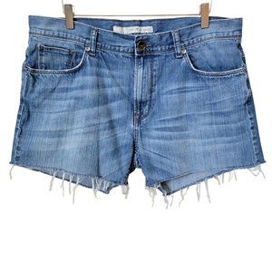 DKNY Jeans Custom Cut Off Denim Jean Shorts